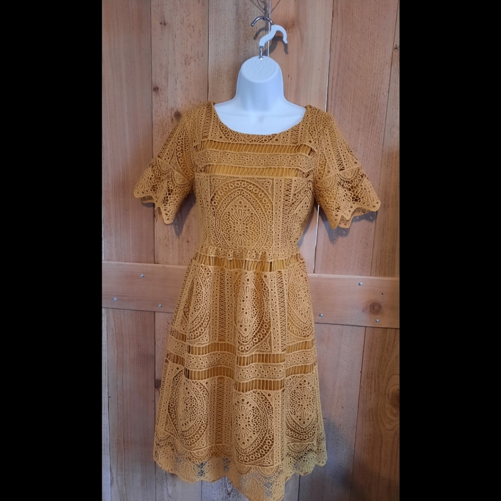 Eyelet Lace Dress